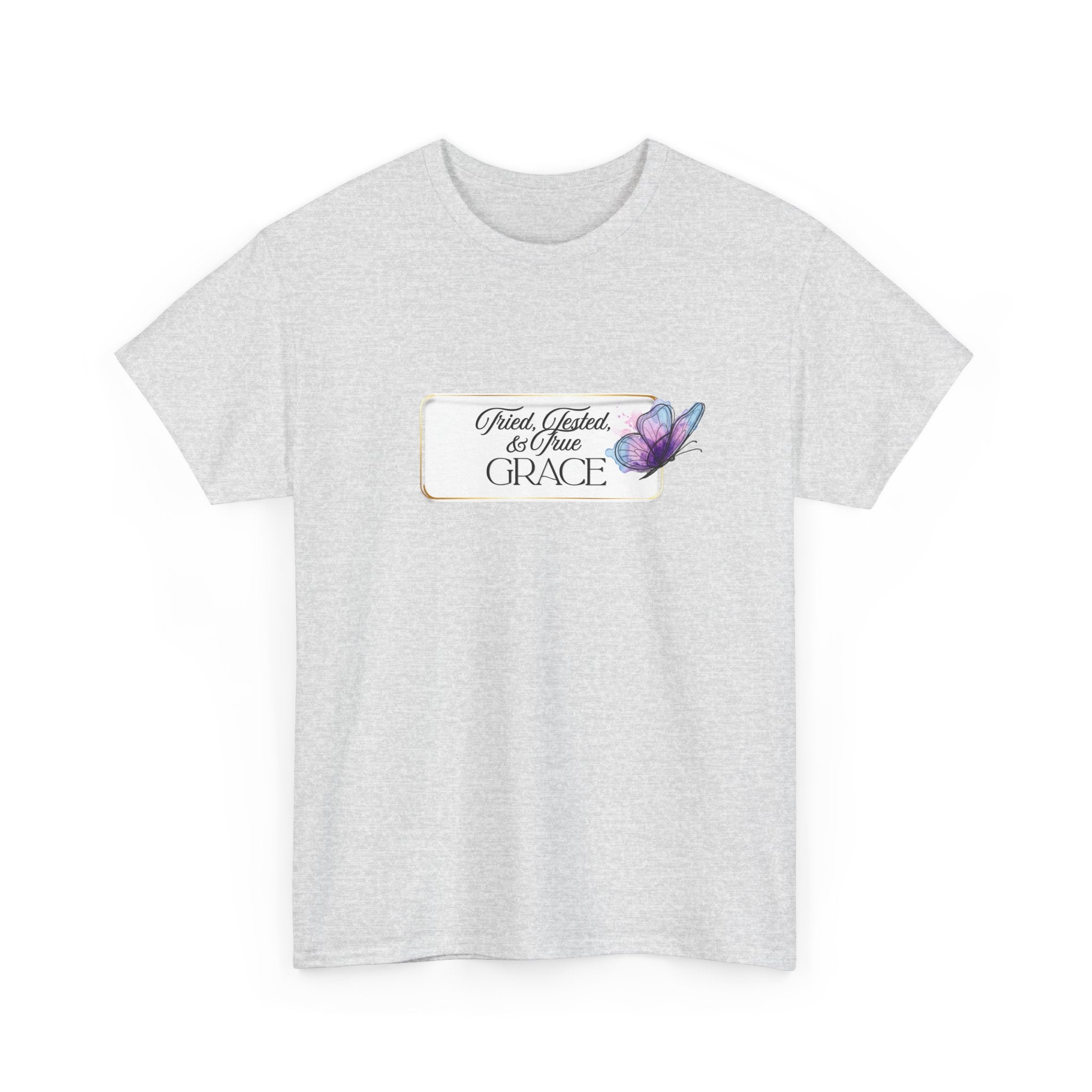"Tried, Tested, & True Grace" book tee