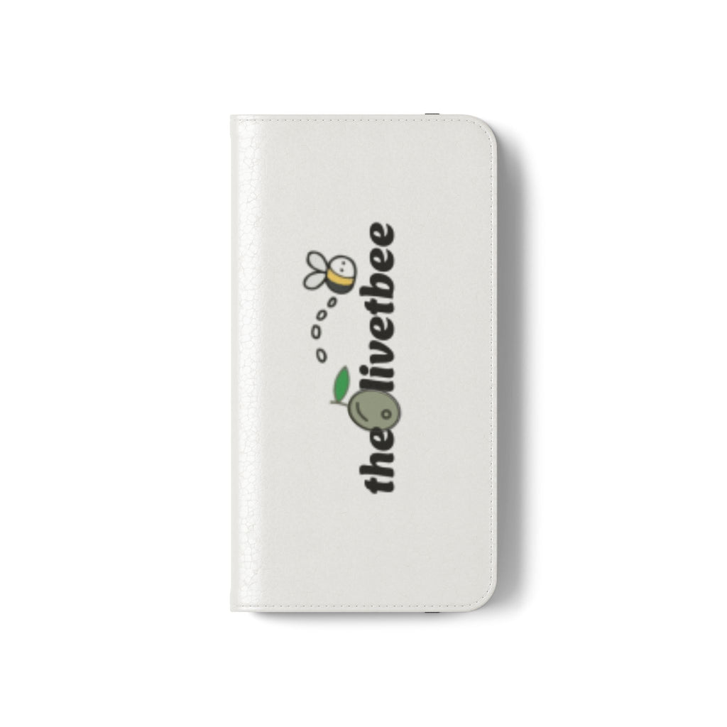 Flip Case Phone Wallet — 'theOlivetbee' Folio with Card Slots