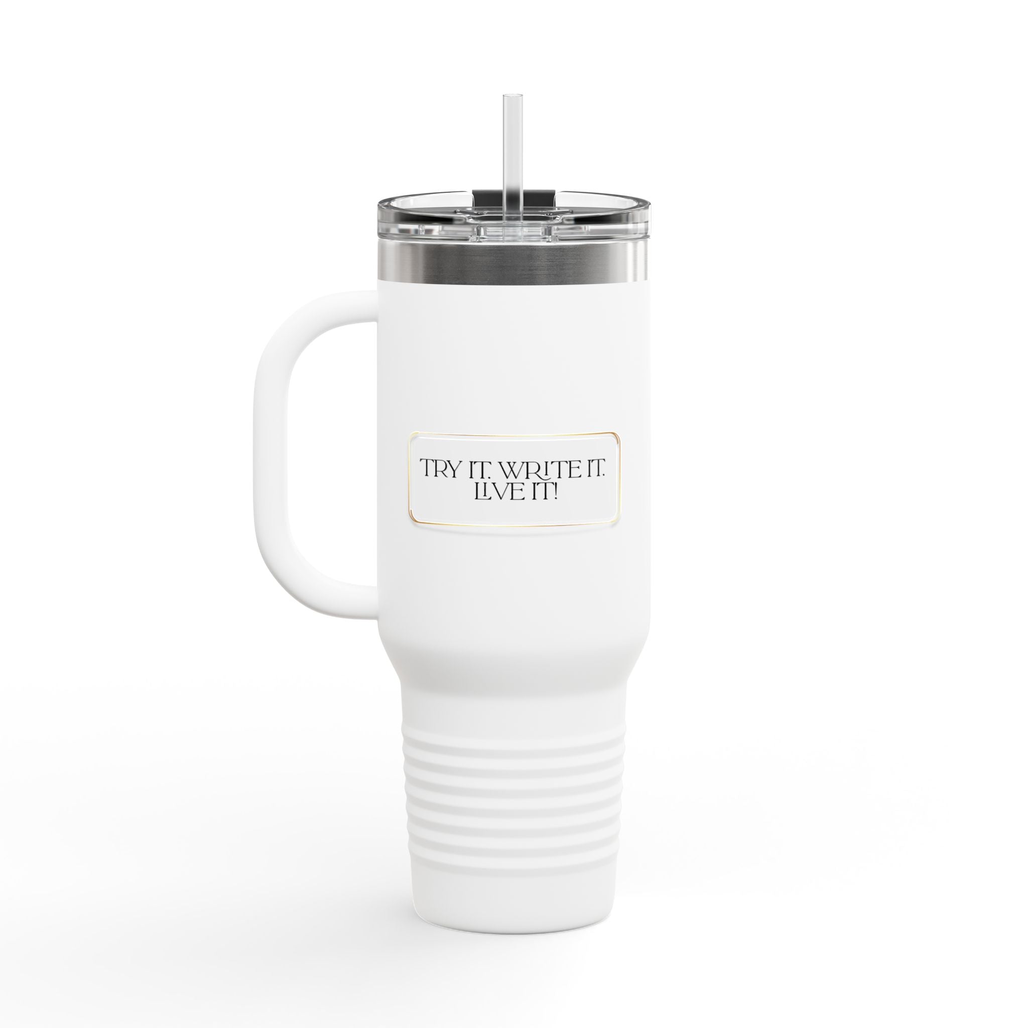 40oz Insulated Travel Mug — Tried, Tested, & True Grace