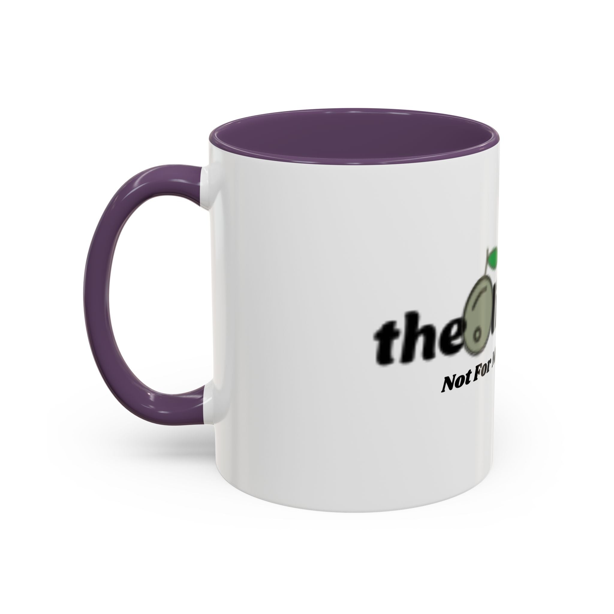 theOlivetbee Coffee Mug — "Not For Me, But For Him" Accent Ceramic Mug (11/15oz)