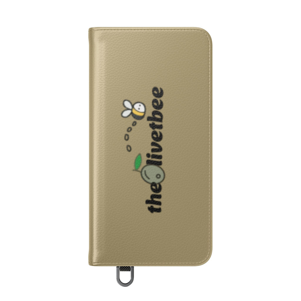 Flip Case Phone Wallet — 'theOlivetbee' Logo Folio Cover with Card Slots