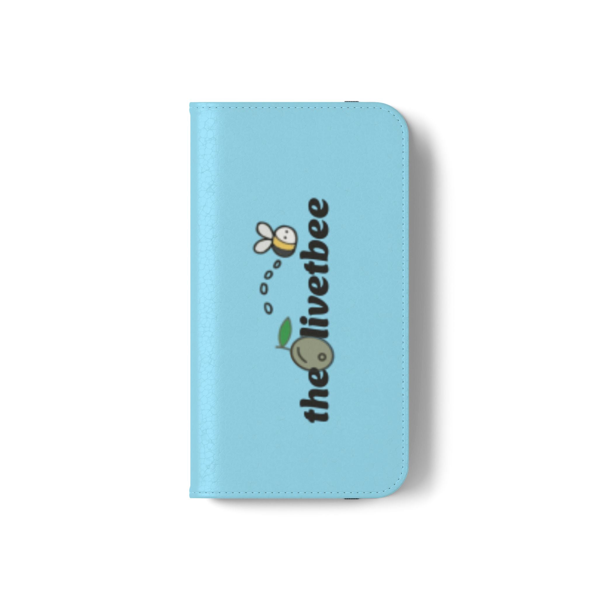 Blue 'theOlivetbee' Flip Phone Case