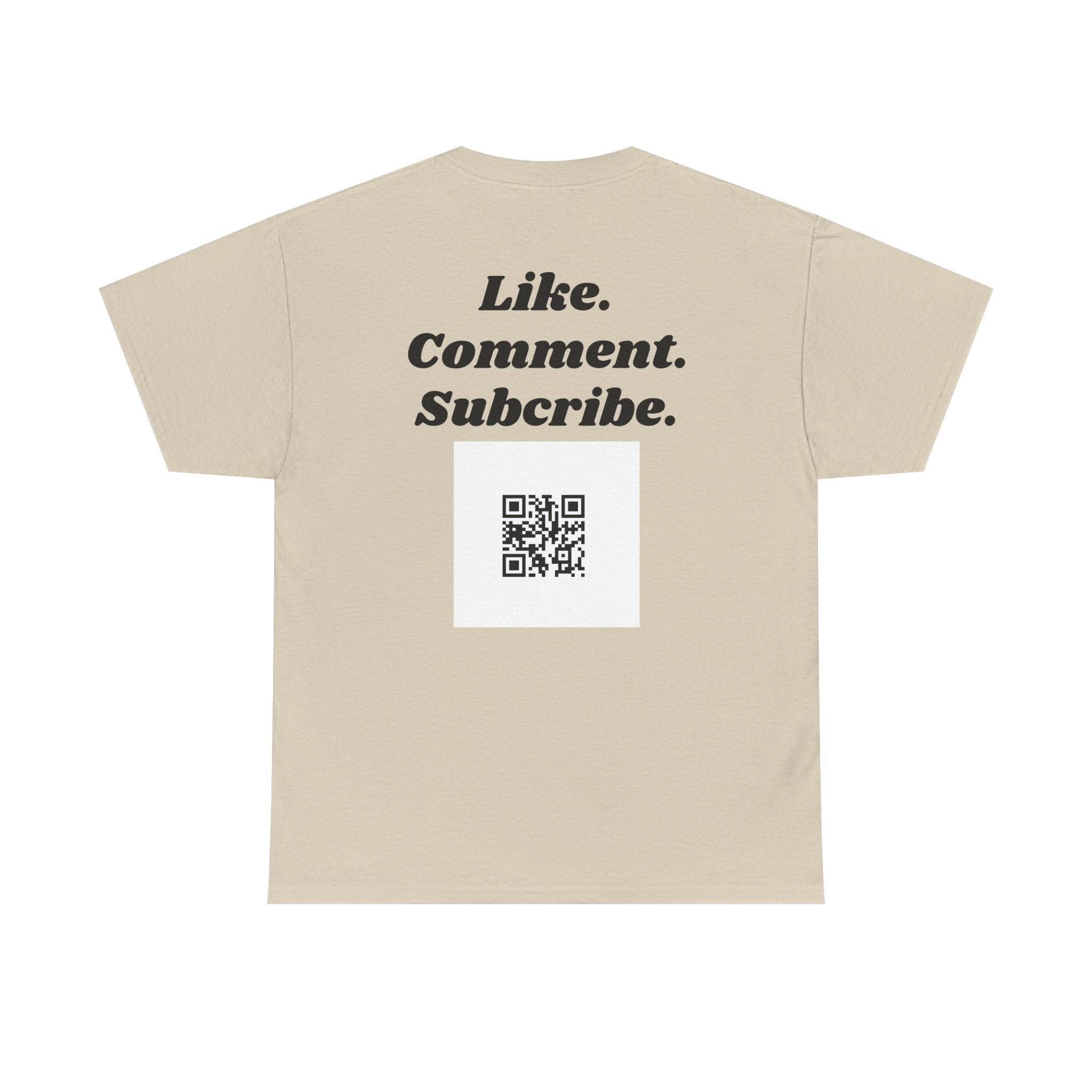 "theOlivetbee" Graphic Tee "Like. Comment. Subscribe."
