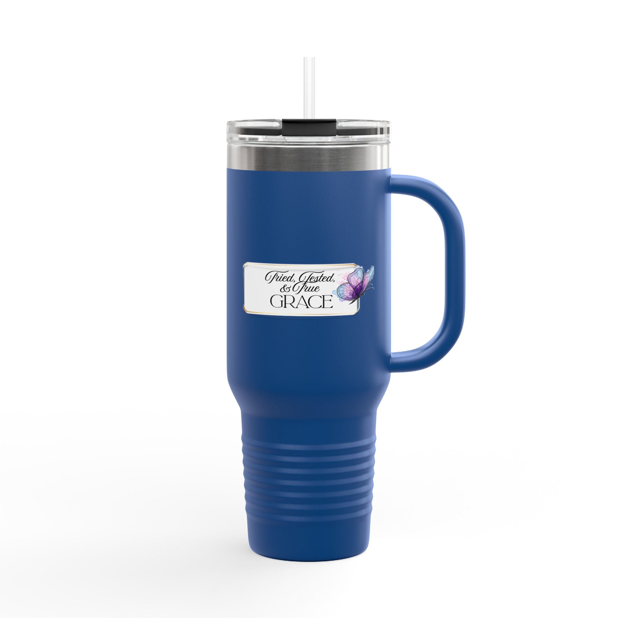 40oz Insulated Travel Mug — Tried, Tested, & True Grace