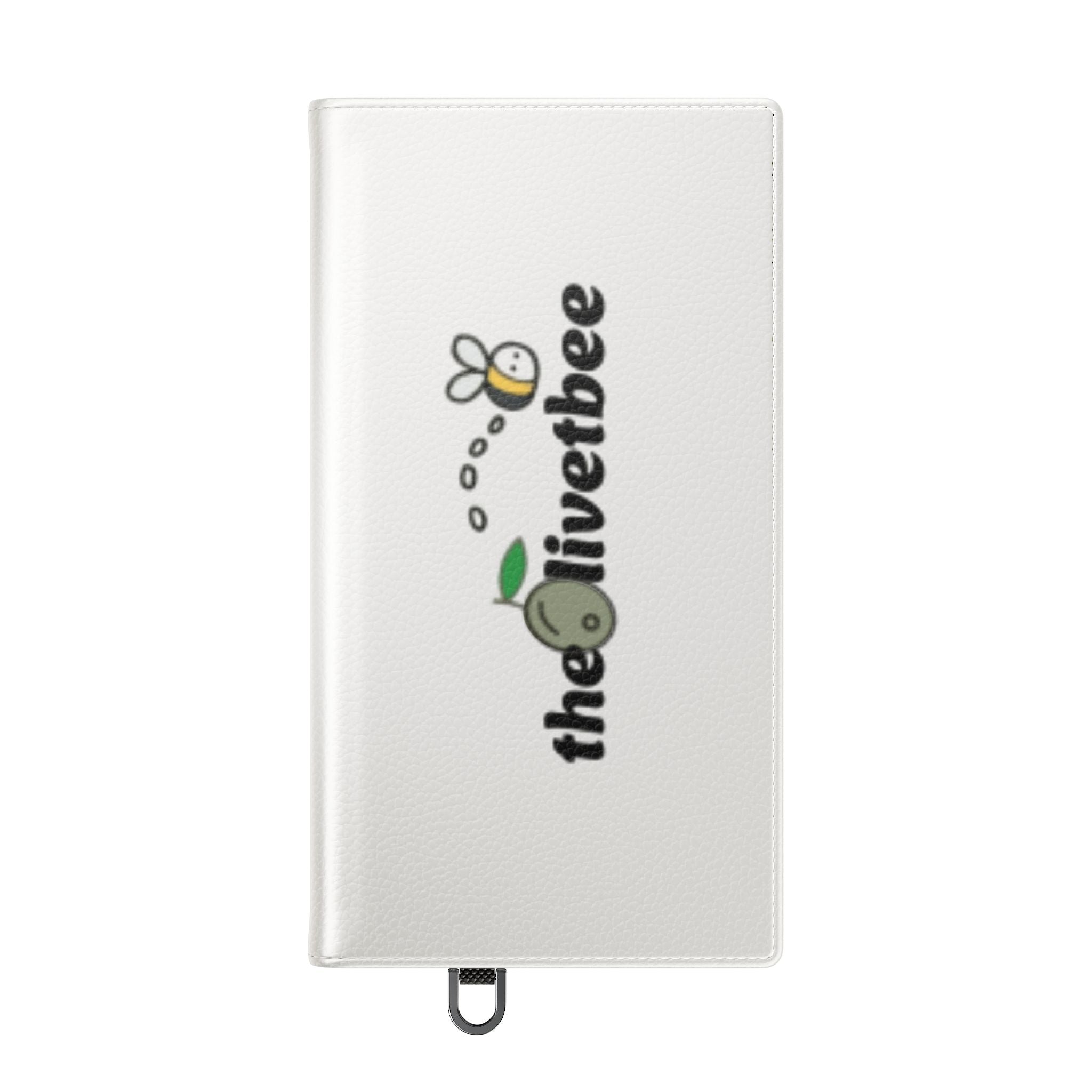 Flip Case Phone Wallet — 'theOlivetbee' Folio with Card Slots