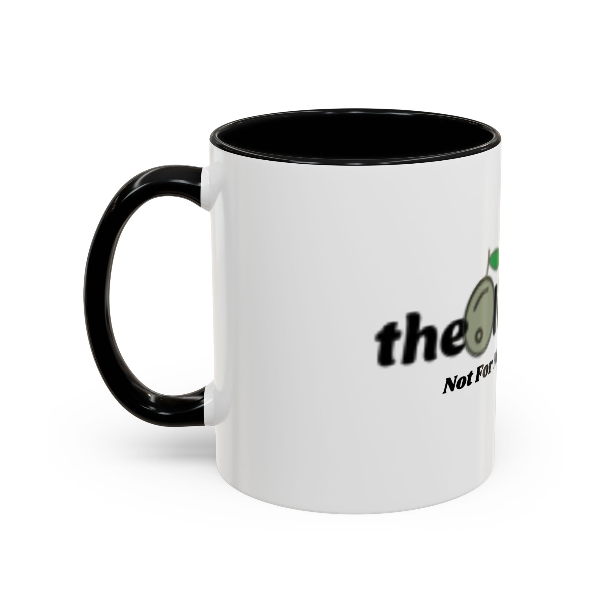 theOlivetbee Coffee Mug — "Not For Me, But For Him" Accent Ceramic Mug (11/15oz)