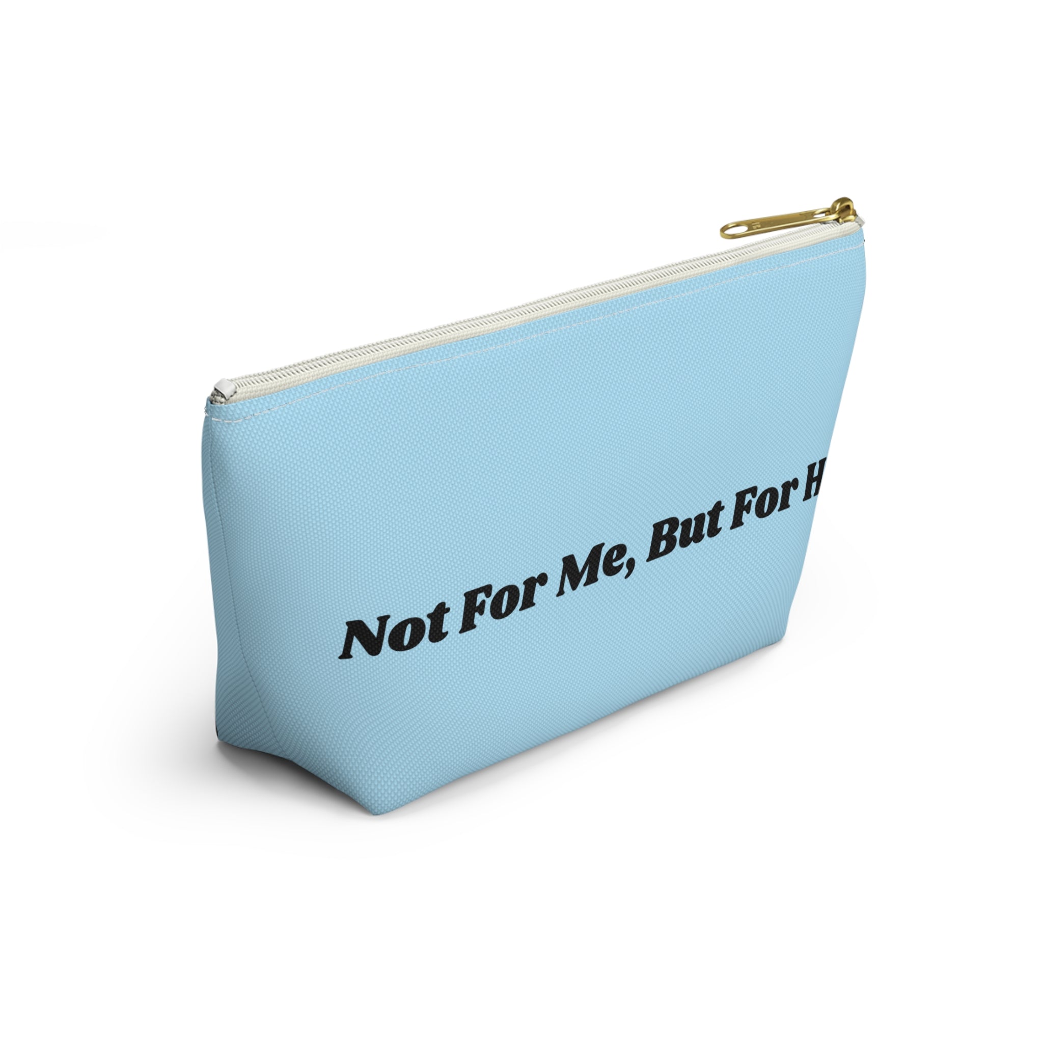 Blue "theOlivetbee" — Travel Cosmetic Bag