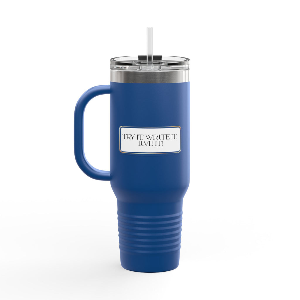 40oz Insulated Travel Mug — Tried, Tested, & True Grace