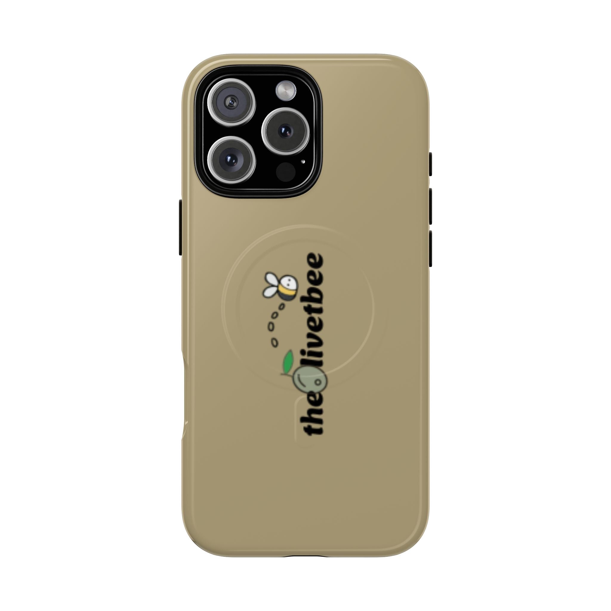 Tough Magnetic Phone Case — 'theOlivetbee' Protective iPhone Cover