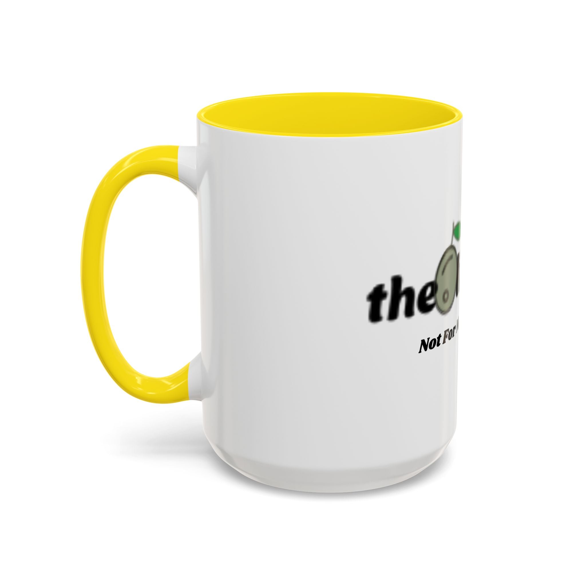 theOlivetbee Coffee Mug — "Not For Me, But For Him" Accent Ceramic Mug (11/15oz)