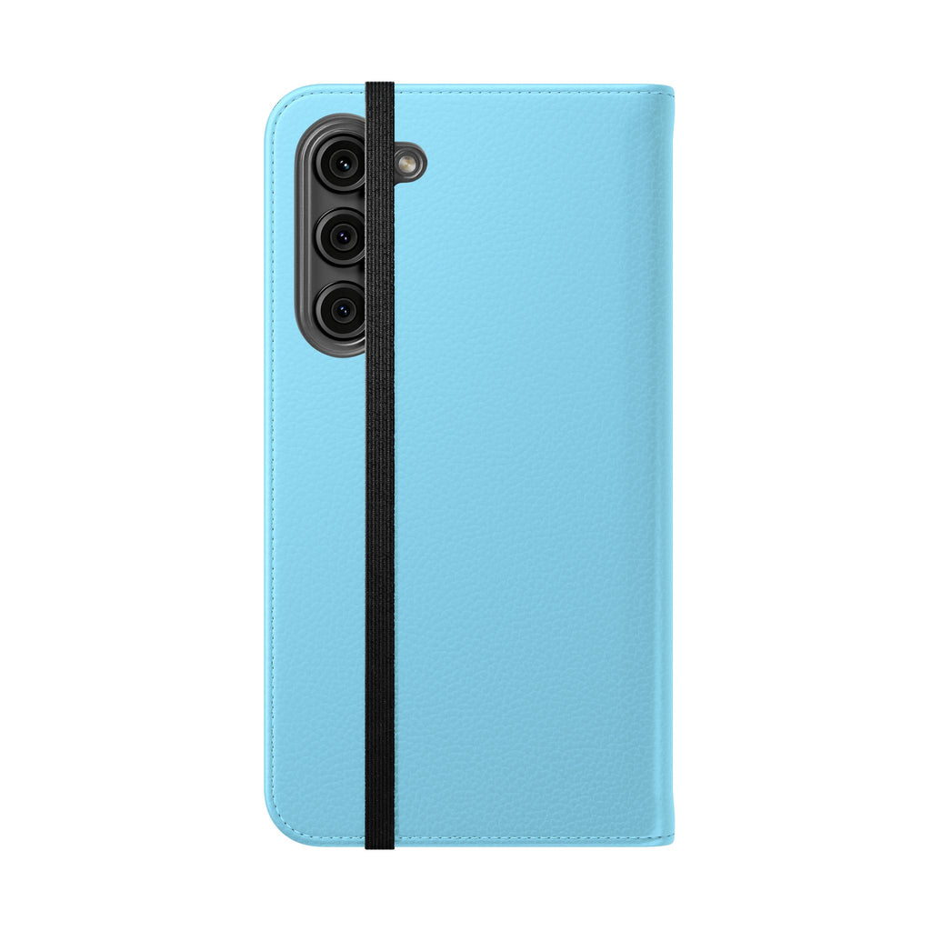 Blue 'theOlivetbee' Flip Phone Case