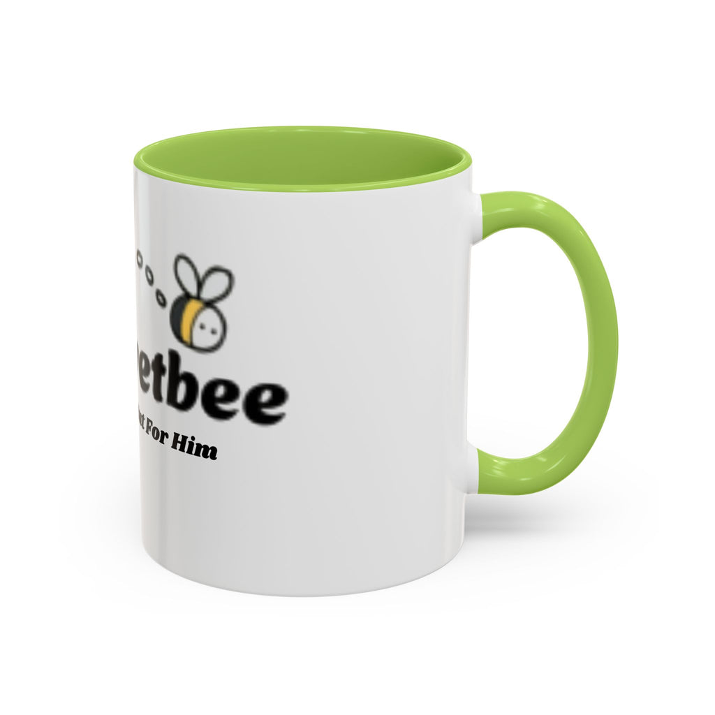 theOlivetbee Coffee Mug — "Not For Me, But For Him" Accent Ceramic Mug (11/15oz)