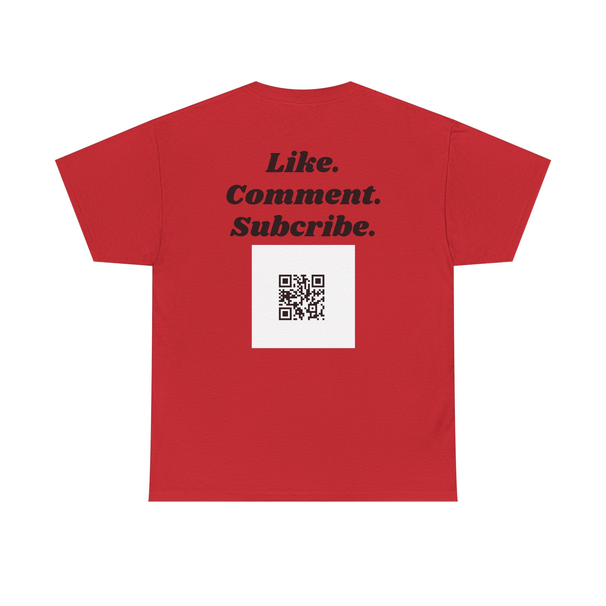 "theOlivetbee" Graphic Tee "Like. Comment. Subscribe."