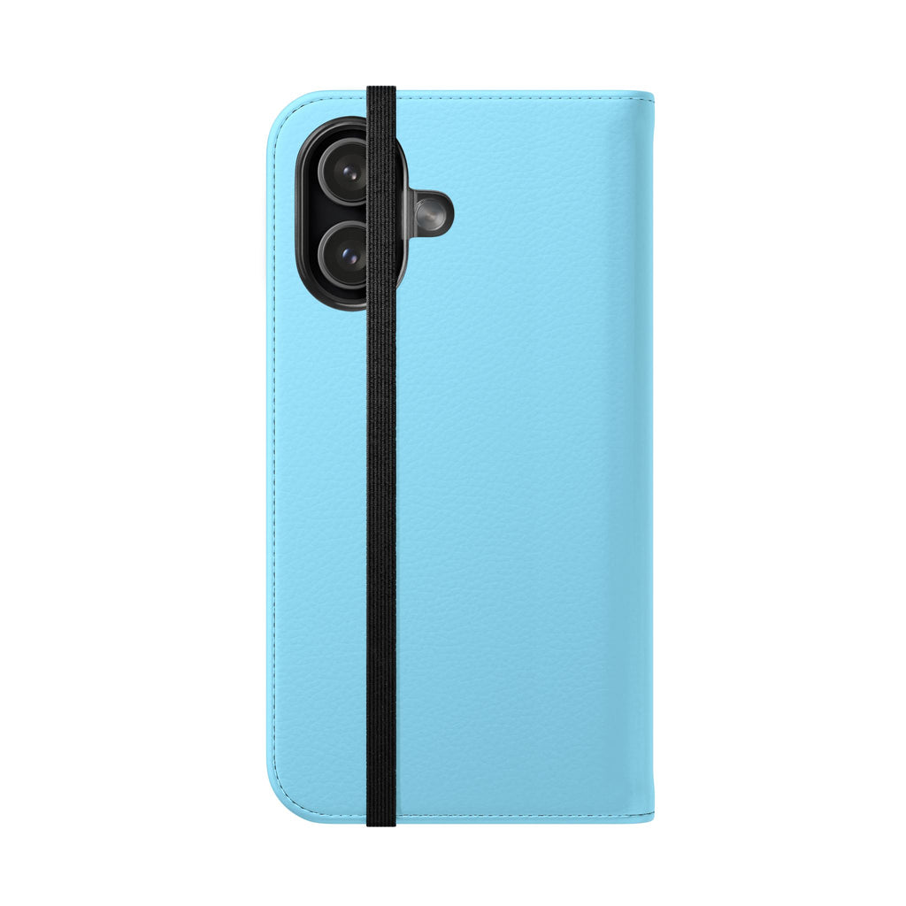 Blue 'theOlivetbee' Flip Phone Case