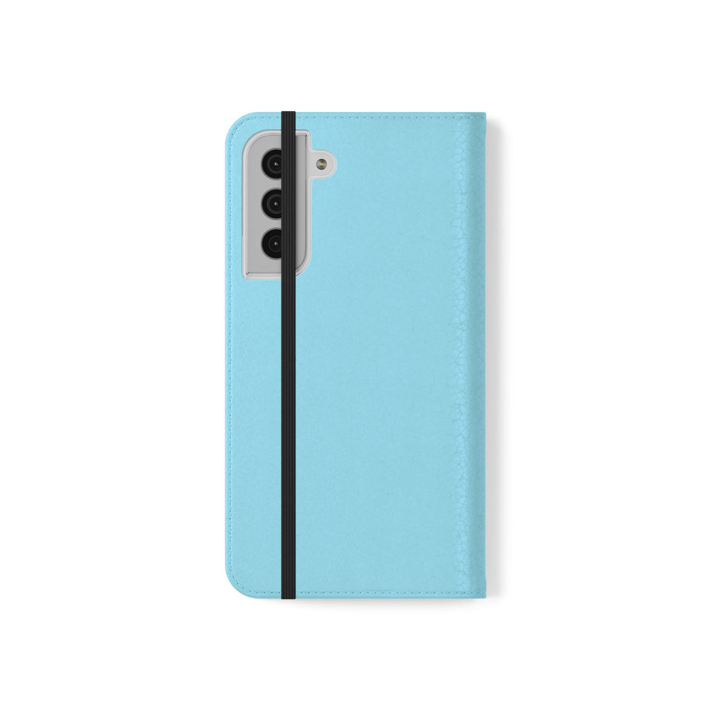 Blue 'theOlivetbee' Flip Phone Case