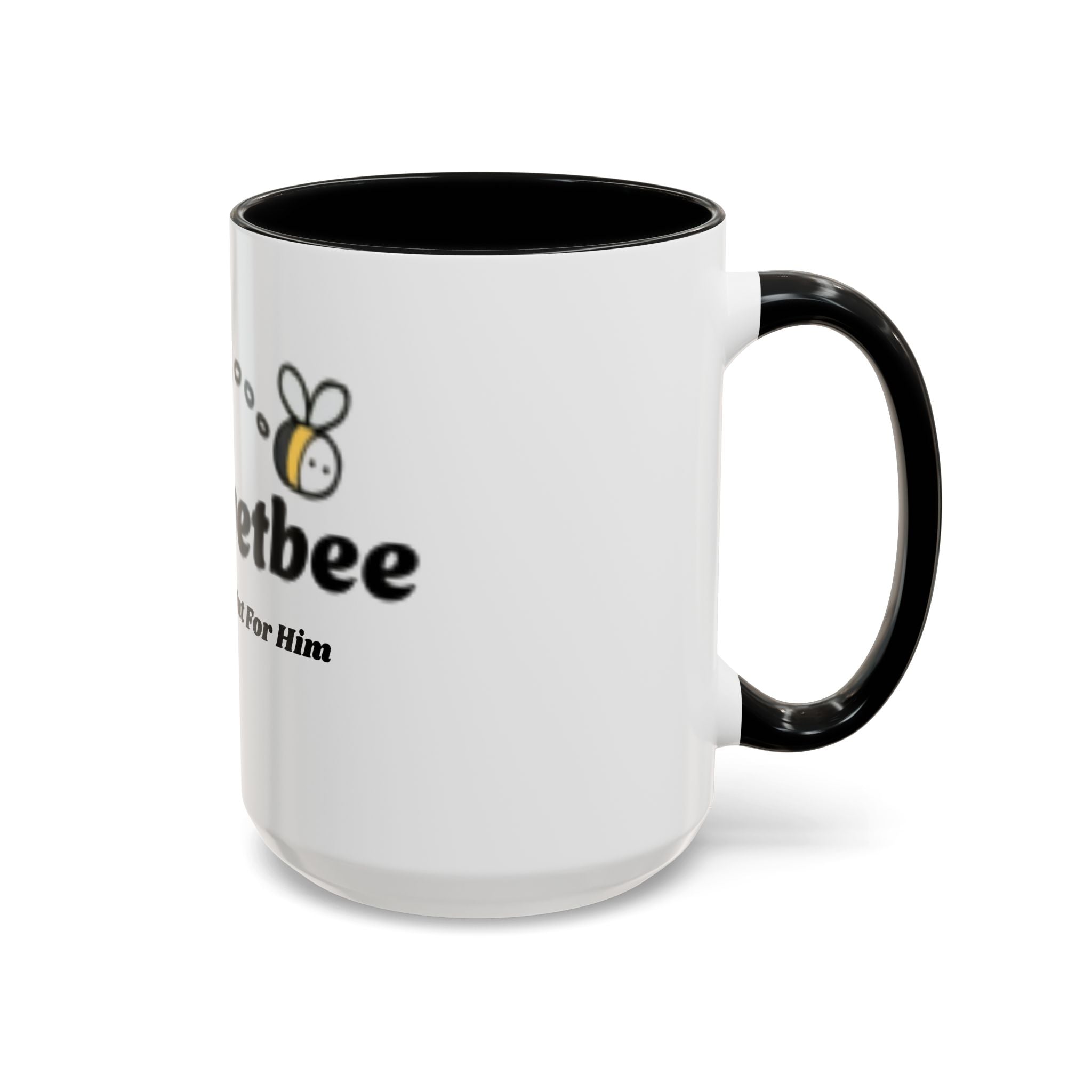 theOlivetbee Coffee Mug — "Not For Me, But For Him" Accent Ceramic Mug (11/15oz)