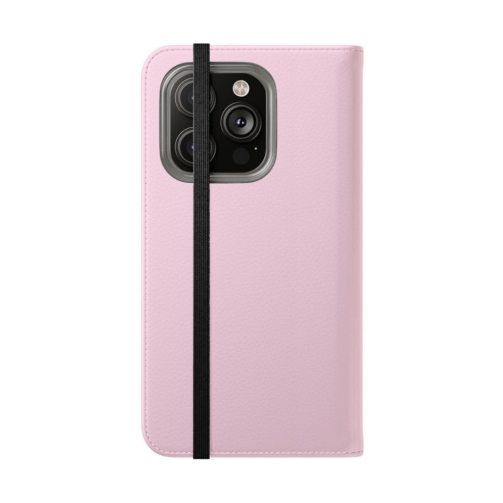 Pink Bee Logo Flip Phone Case — theOlivetbee Wallet Cover