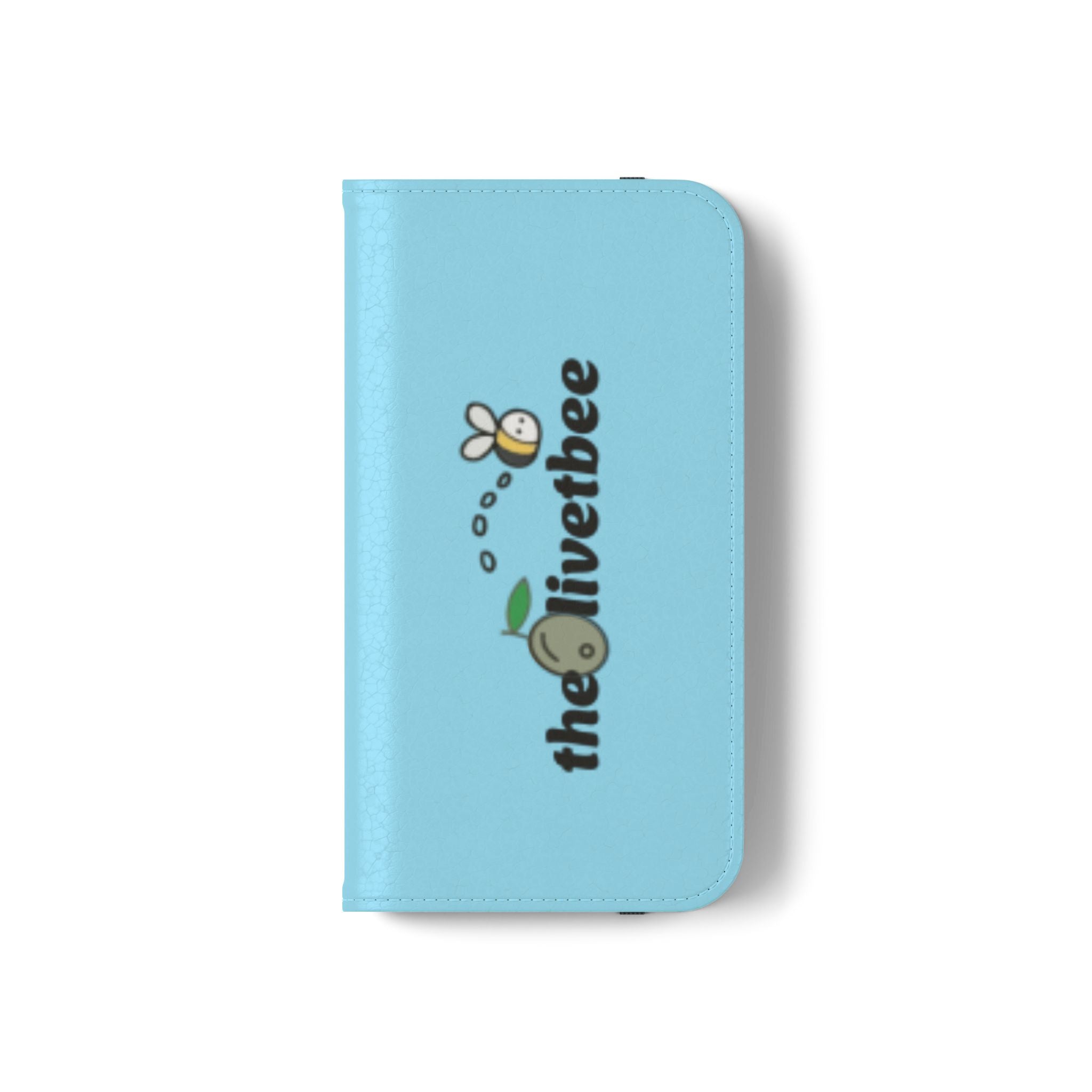 Blue 'theOlivetbee' Flip Phone Case