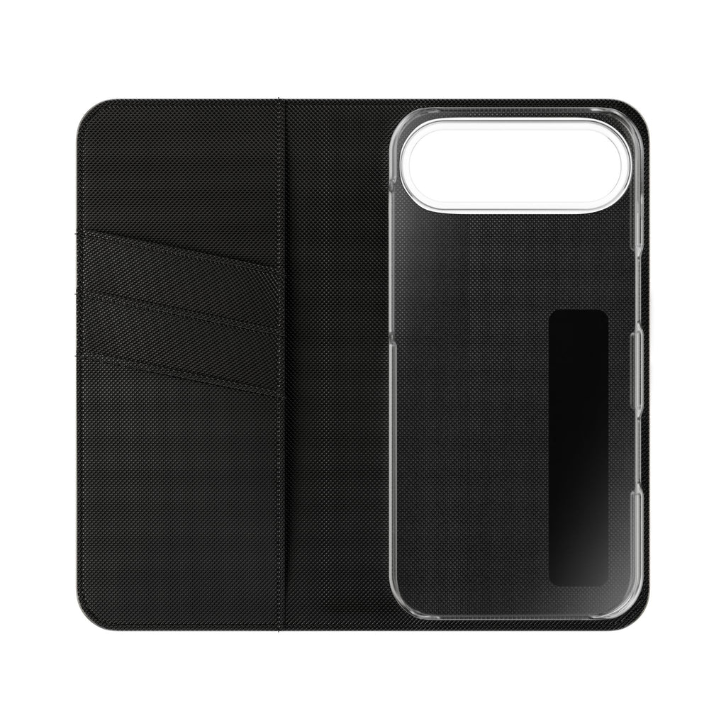 Flip Case Phone Wallet — 'theOlivetbee' Folio with Card Slots