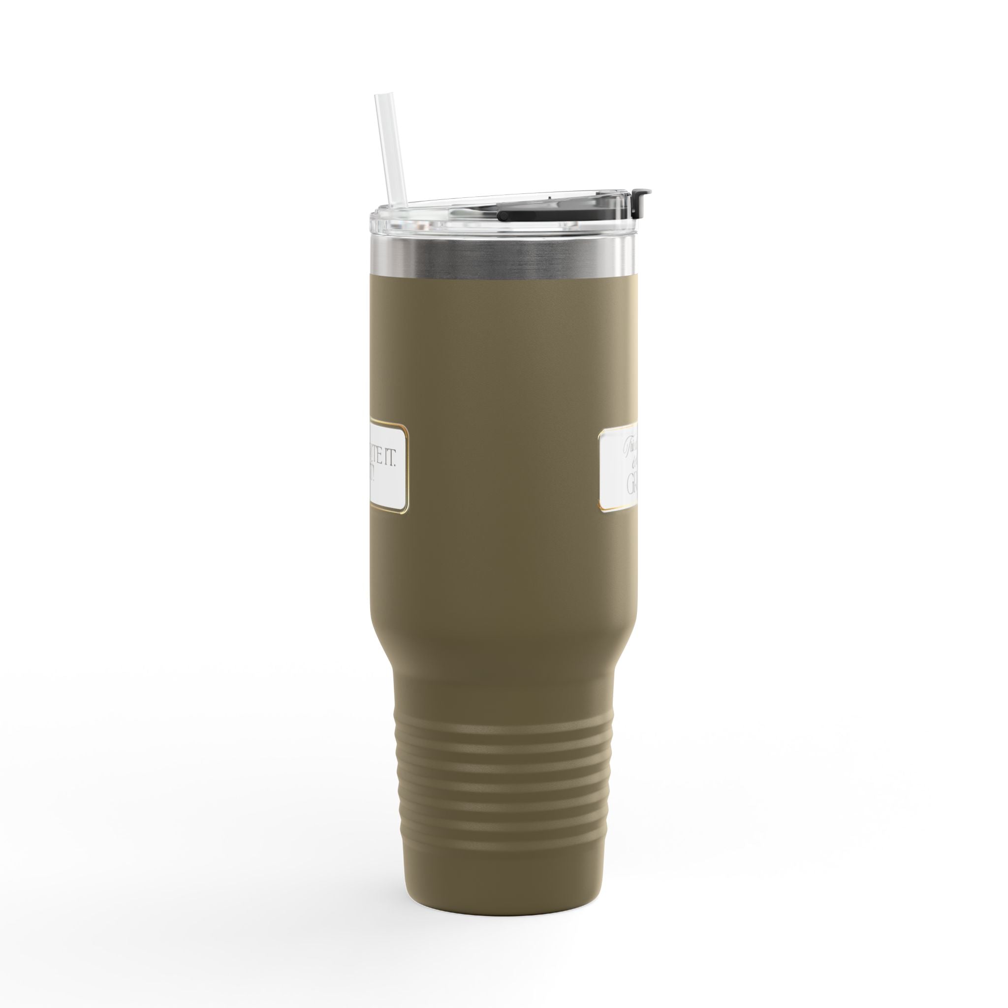 40oz Insulated Travel Mug — Tried, Tested, & True Grace