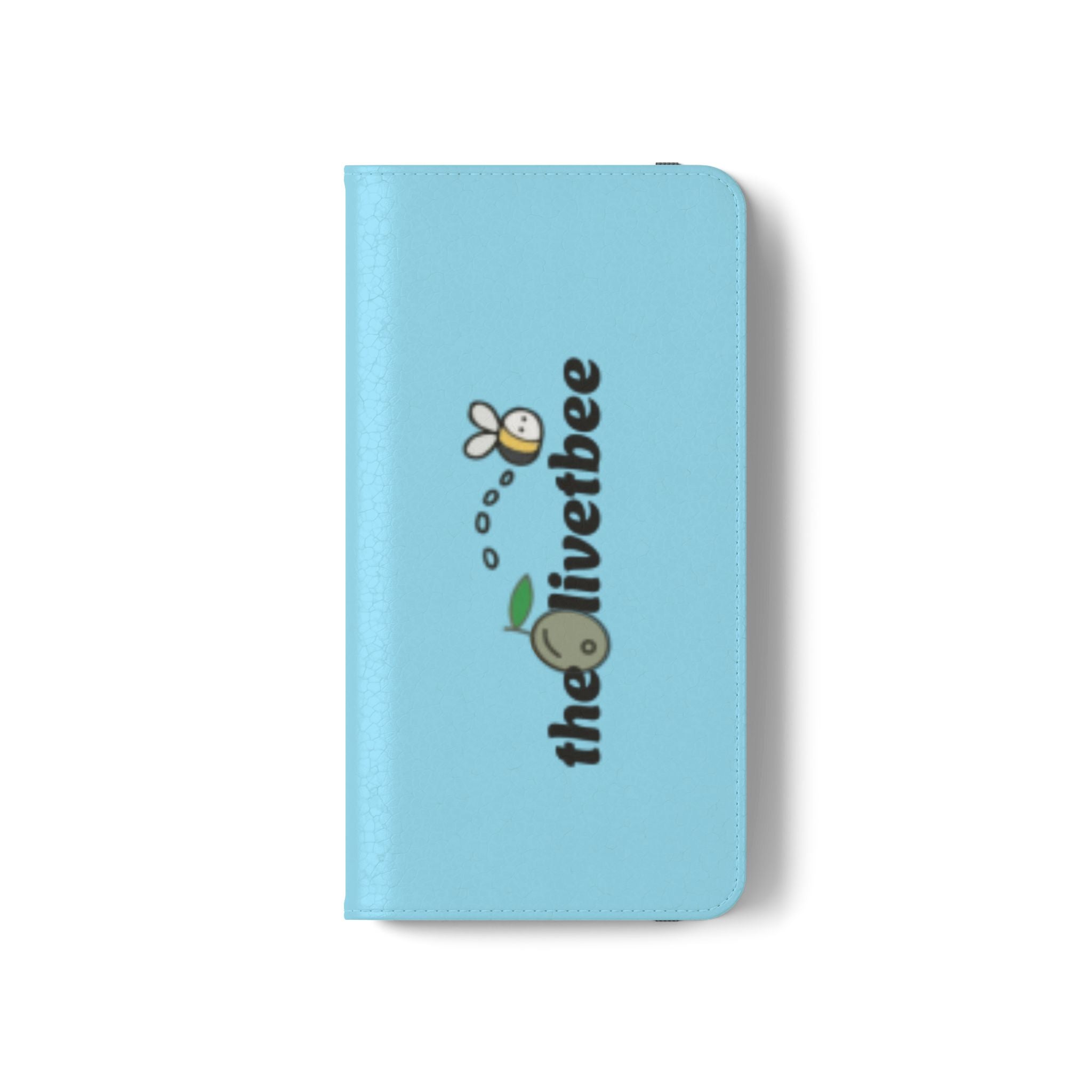 Blue 'theOlivetbee' Flip Phone Case