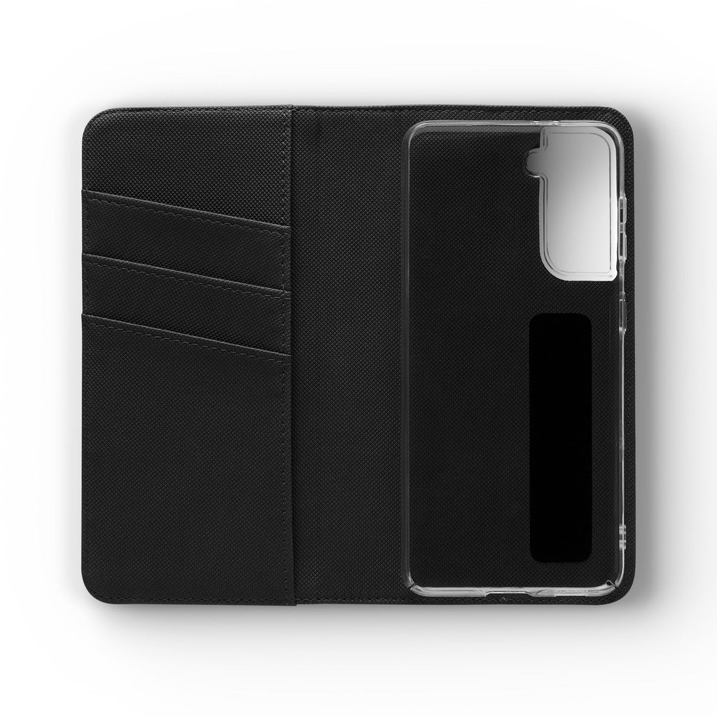 Flip Case Phone Wallet — 'theOlivetbee' Folio with Card Slots