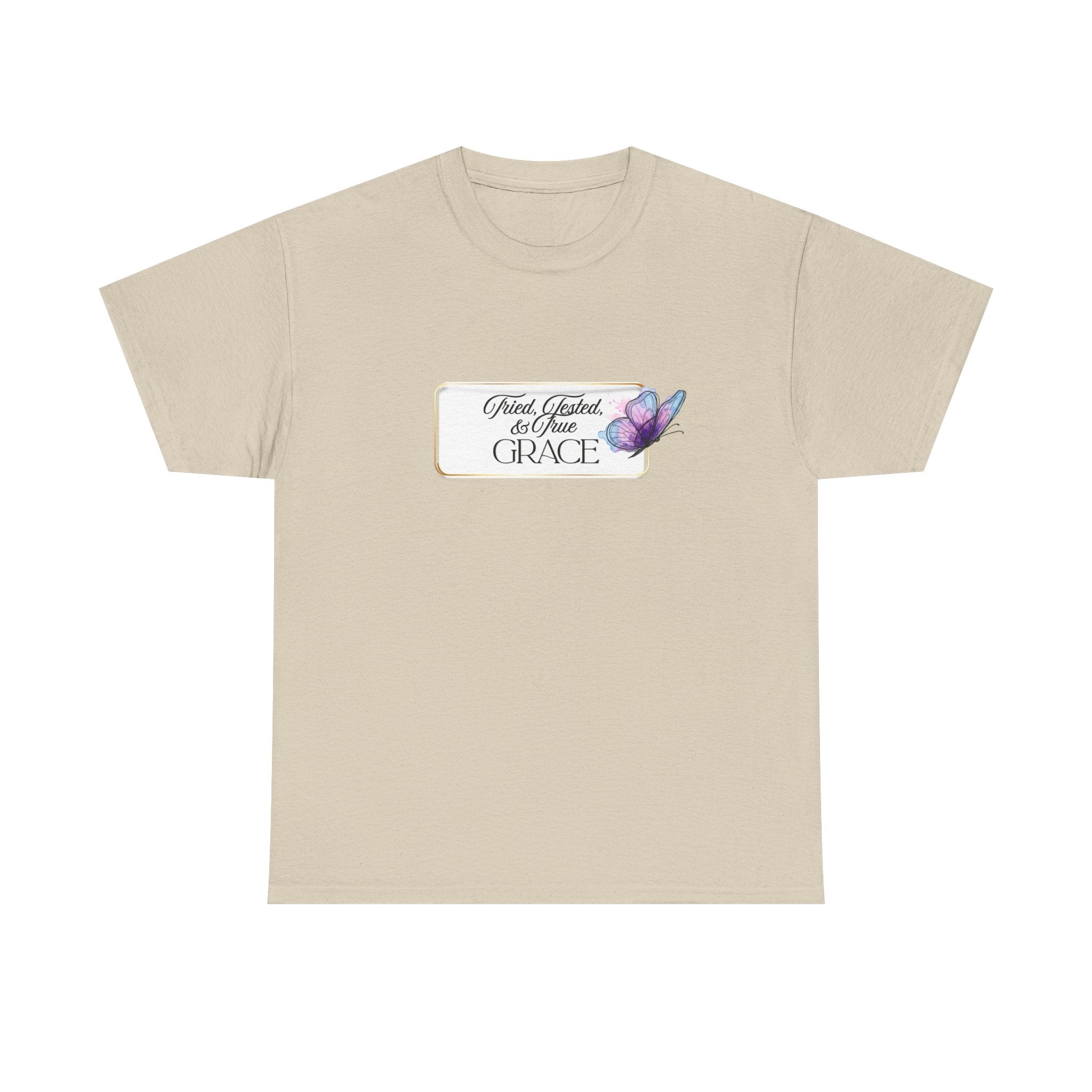 "Tried, Tested, & True Grace" book tee
