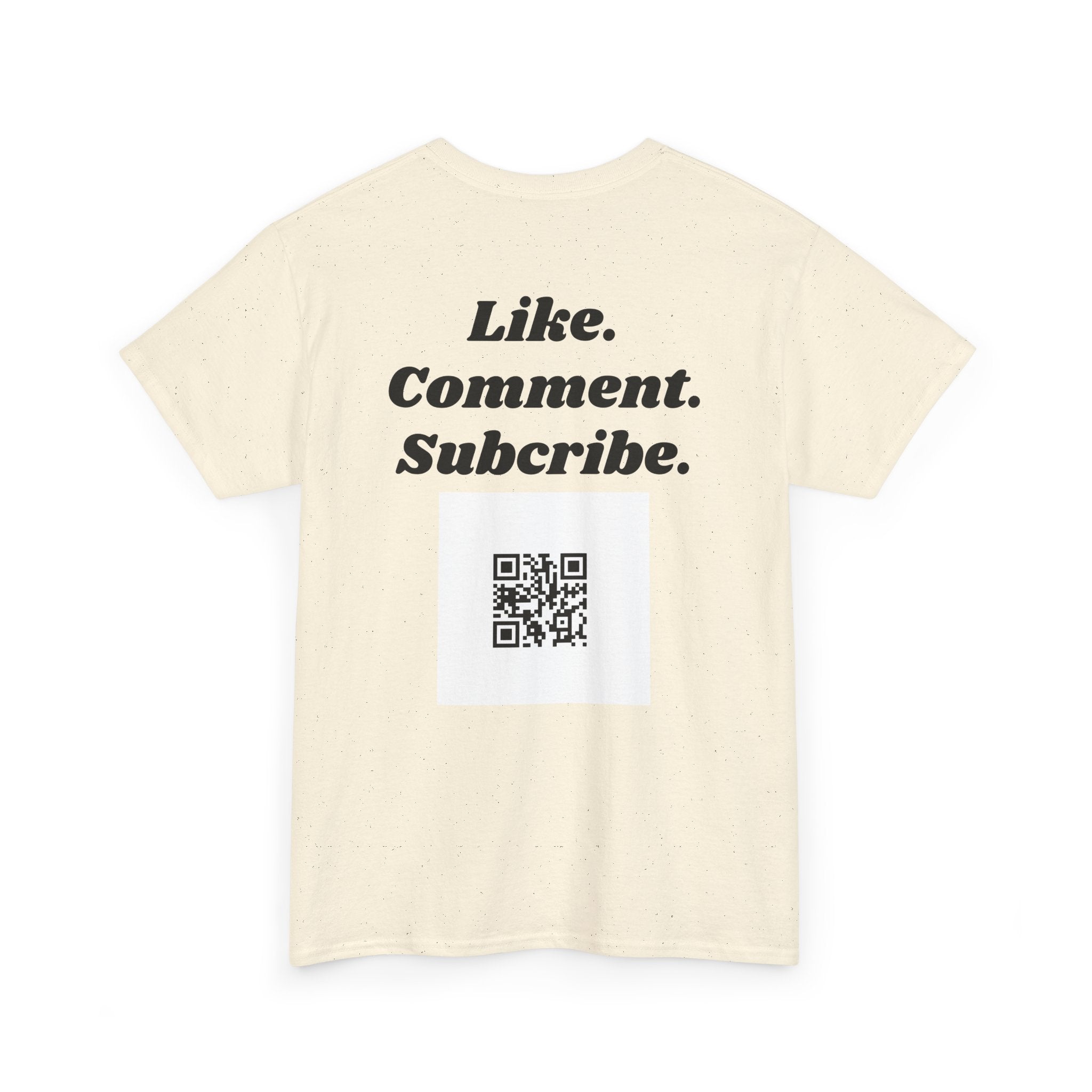 "theOlivetbee" Graphic Tee "Like. Comment. Subscribe."