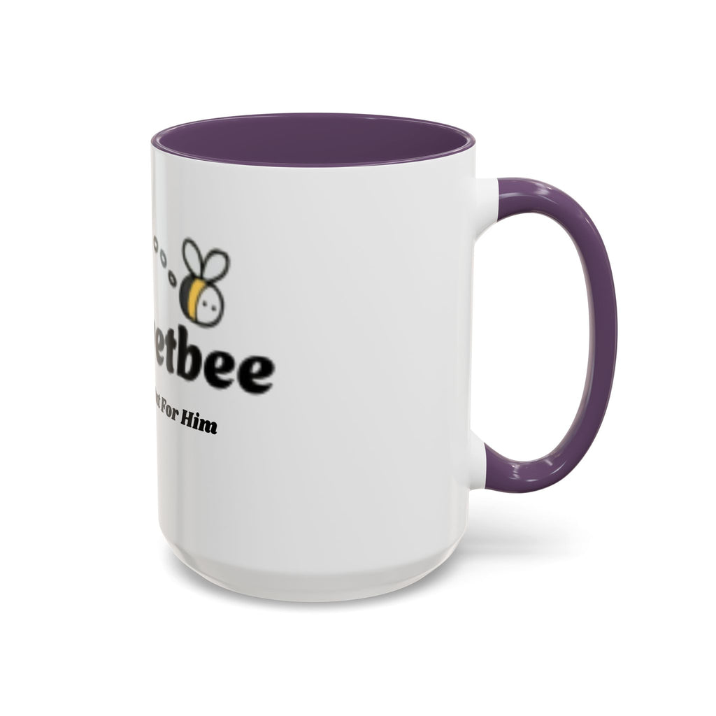 theOlivetbee Coffee Mug — "Not For Me, But For Him" Accent Ceramic Mug (11/15oz)