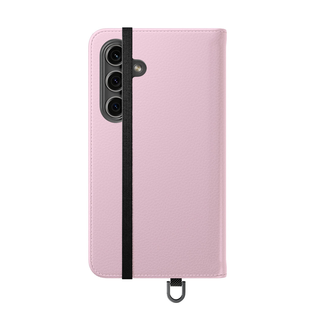 Pink Bee Logo Flip Phone Case — theOlivetbee Wallet Cover